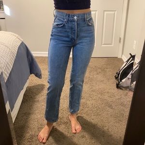Blue Mom Jeans
